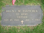 Brent M. Fletcher Headstone